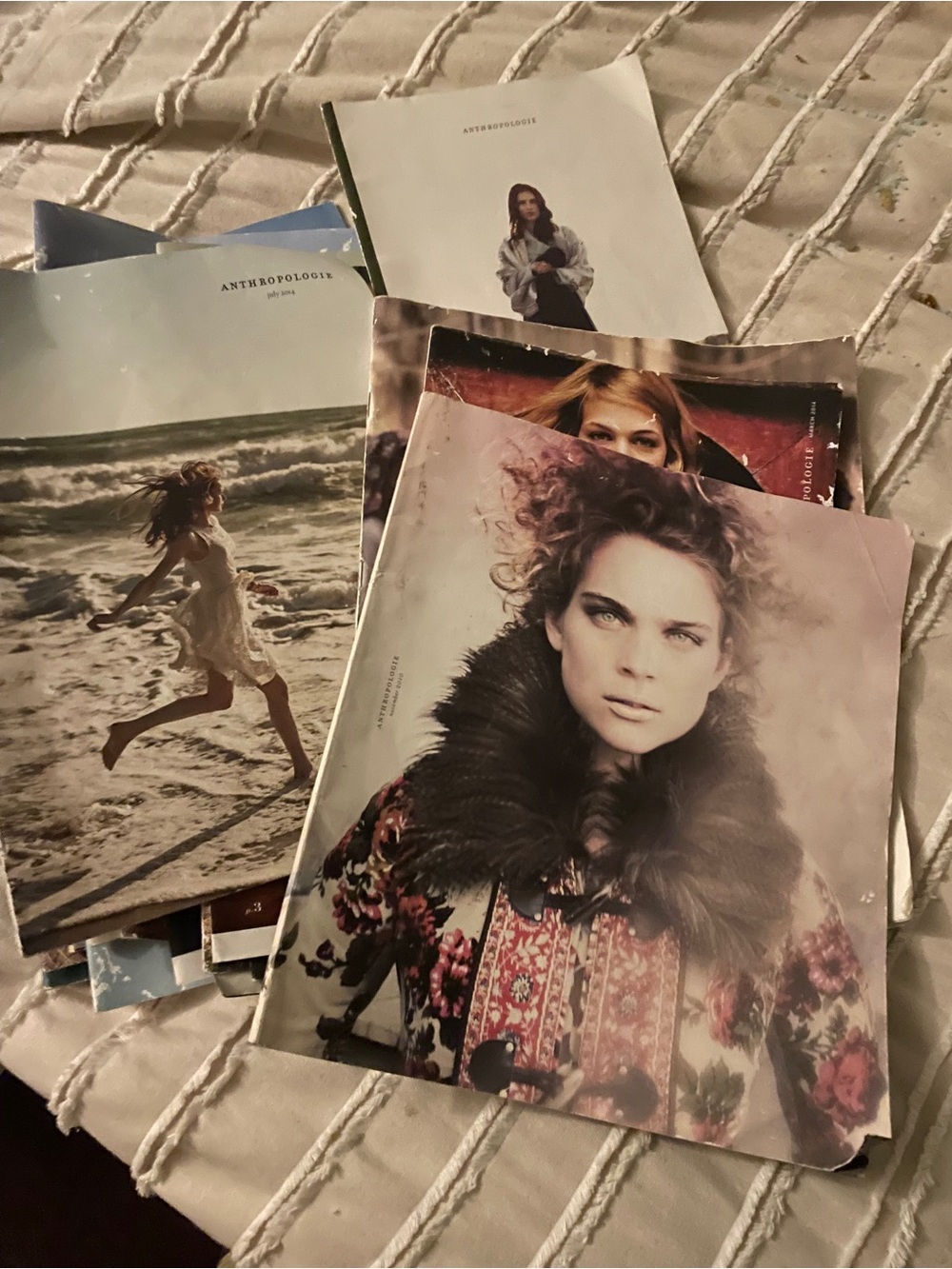 Anthropologie Assorted Catalogs - Neutral & Pink Covers 2010-2019. 28 total